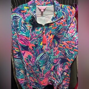 Women’s XS Lilly Pulitzer Multicolor Pullover with pockets